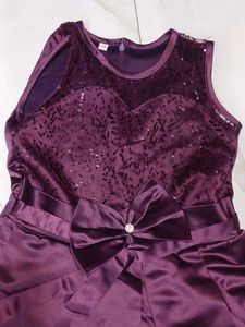 Elegant Purple Dress