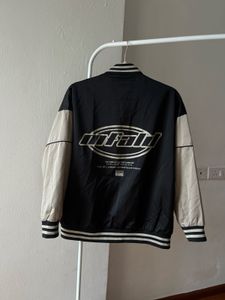 Harajuku Vintage Beige/Black UNISEX Bomber