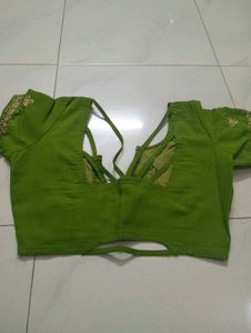 Green Saree
