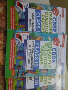 Oswal Class 10 Hindi,English And Maths Basic