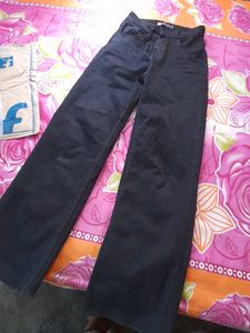 Wide Leg Black Jeans