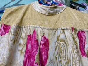 Floral Print Saree