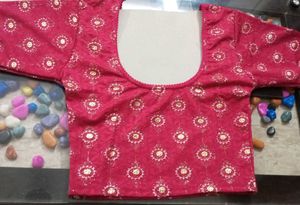 Rose Colour Blouse