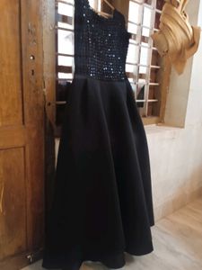 Black Party Wear Gown