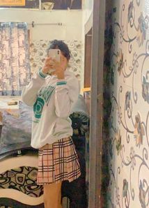 short check skirt