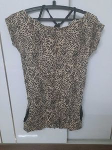 Animal Print Top