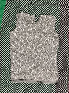 Paisley Print Sleeveless Top