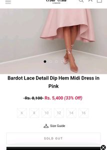 Beautiful High Low Dress