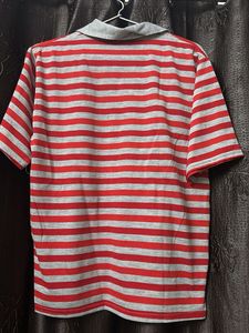 Striped Polo T-Shirt