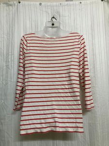 J.CREW White Long Sleeve T Shirt