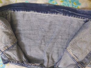Denim Cropped Jacket
