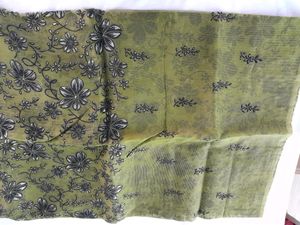 Olive Printed Saree (Women&#39;s)