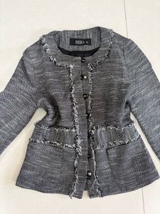 Hera Tweed Gray Jacket
