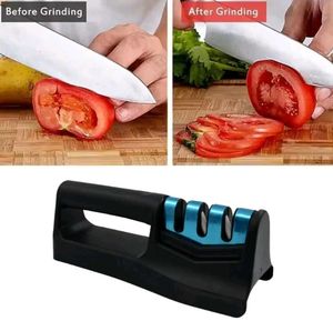 Knife Sharpener for Kitchen – Includes Vegetable C