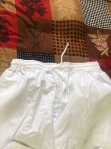 White Chikankari Pants