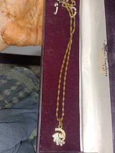 Cross Pendant Chain &amp; Gold Silver Necklace + 🆓Bie