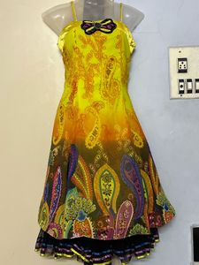 Pintrest Korean Colorful Girls&#39; Dress