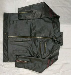 Black Biker Jacket 2