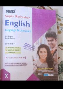 Class 10 English Volume 1 Language