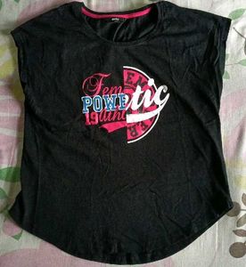 Black Graphic Tee
