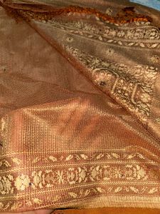 Vintage netted saree