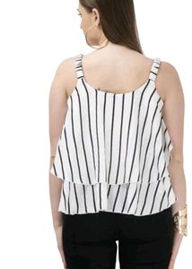 Striped Sleeveless Top