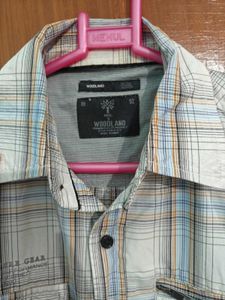 WOODLAND Striped Shirt