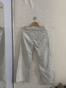 White Flare Jeans