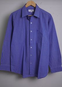 Givenchy Blue Plaid Button-Down Shirt