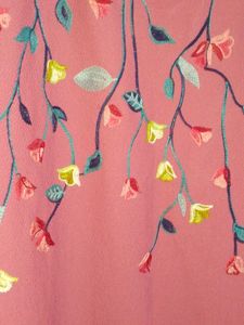 Floral Embroidered Tunic Top