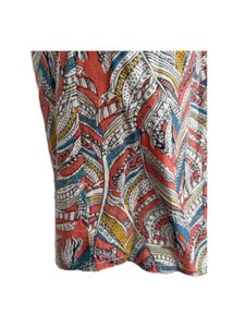 Patterned Short Sleeve Top