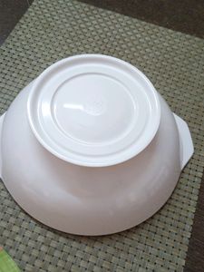 2 BIG BOWL WITH LID AND SERVING SPOON
