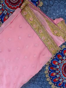 Pink Saree