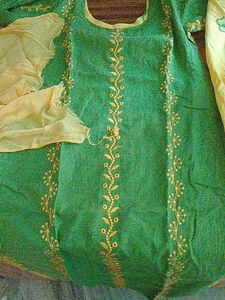 Beautiful Cotton Suit With Pure Dupatta