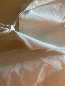 Crop Top White Color Xxl Size