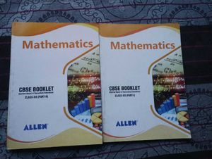 Mathematics CBSE Booklets | Class 11 & 12