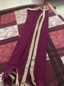 Maroon Ethnic Skirt