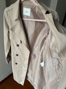 LIST TAN Beige Trench Coat