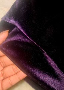 Velvet Sweat Shirt