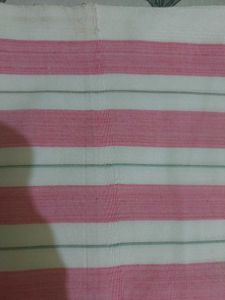 Striped Bhagalpuri Chadar Topsheet Bed Sheet