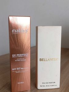 Maliao UV Perfect Sunscreen & Bellavita Perfume
