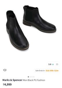Marks &amp; Spencer Black Boots