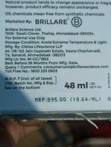 Brillare Rosemary Oil Shots - New