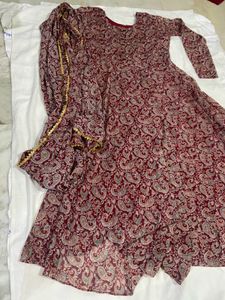 Viral Gown With Dupatta