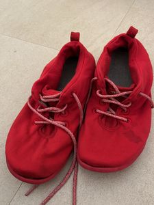 Neeman’s Red Wool sneakers