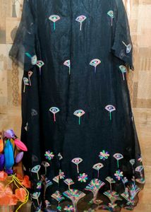 Premium Chiffon LOng Dress Upto  42 (XL)With Inner