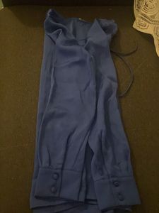 H&amp;M Blue Long Sleeve Blouse