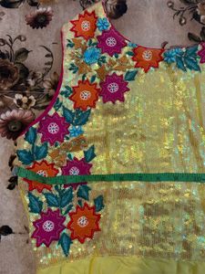 Embellished Flowy Dress