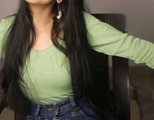 Green Full Sleeve Fitted Top