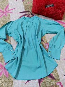 Shaded Sea Green Top 💝